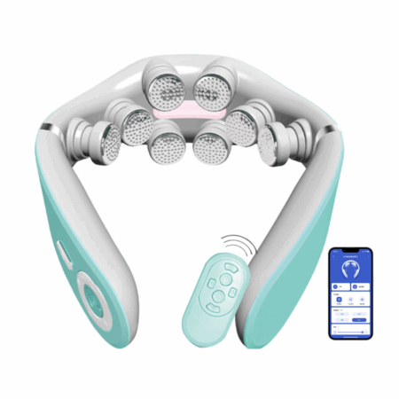 Máy masage cổ vai gáy điện xung kép cao cấp G79-8D